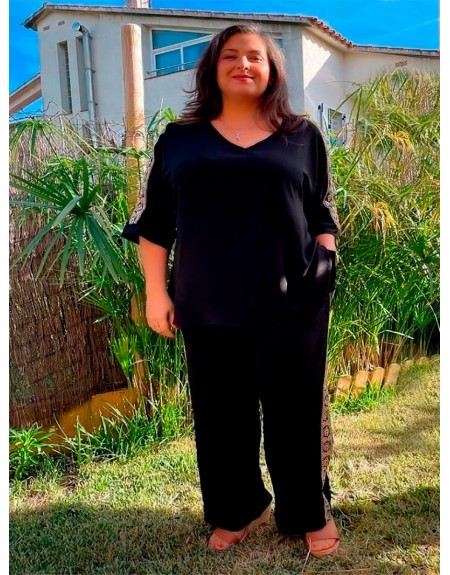 conjunto velika en talla grande